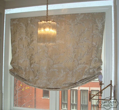 Relaxed Roman Shade - Curtain Couture