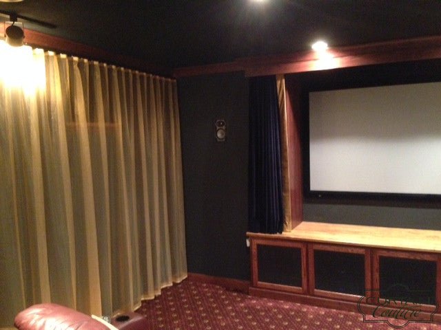 Theater Room Drapes