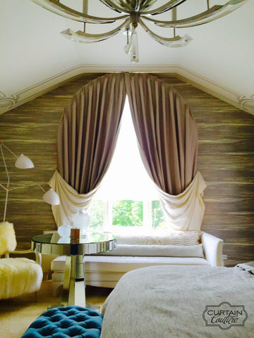 Arched Top panels by Anthony Michaels Interiors & Curtain Couture